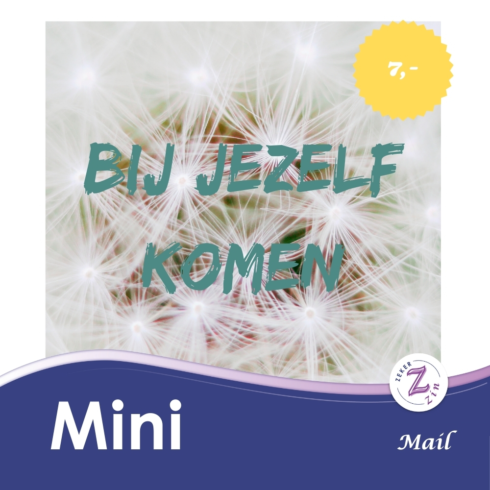 Mini Bij jezelf komen!